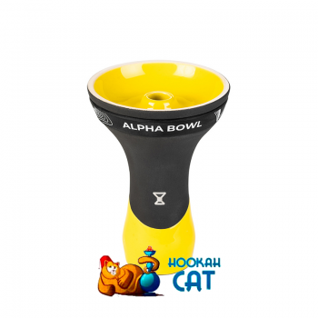 Заказать чаши для кальяна Alpha Hookah Race Phunnel Yellow (Альфа Хука Рейс Фанел Желтая) онлайн с доставкой всей России